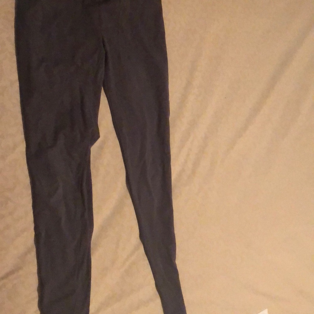 Gray leggings